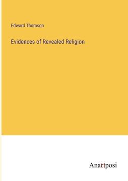 portada Evidences of Revealed Religion (en Inglés)