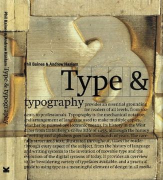 portada Type and Typography (en Inglés)