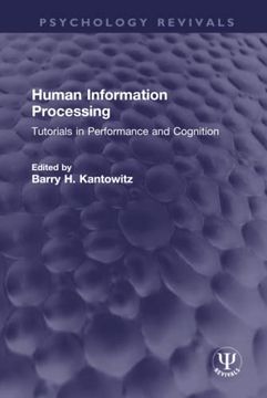 portada Human Information Processing (Psychology Revivals) (en Inglés)