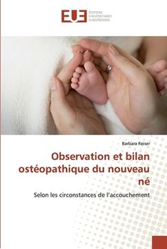 portada Observation et bilan ostéopathique du nouveau né (in French)