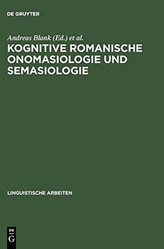 portada Kognitive Romanische Onomasiologie und Semasiologie (en Alemán)
