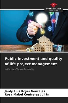 portada Public investment and quality of life project management (en Inglés)
