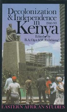 portada decolonization & independence in kenya 1940-93 (en Inglés)