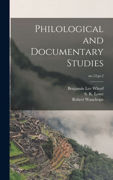 portada Philological and Documentary Studies; no.12;pt.2