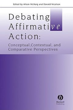 portada debating affirmative action: conceptual, contextual, and comparative perspectives