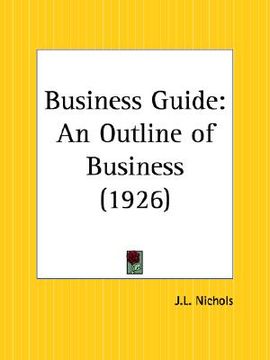portada business guide: an outline of business (en Inglés)