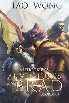 portada Adventures on Brad Books 1 - 3: A Litrpg Fantasy Series (en Inglés)