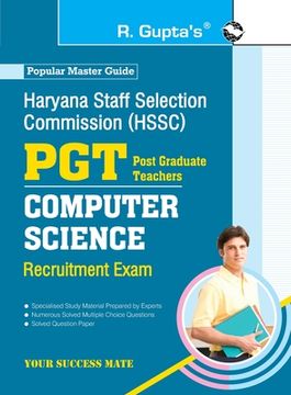 portada Haryana Staff Selection Commission (HSSC): PGT Computer Science Recruitmet Exam Guide (en Inglés)