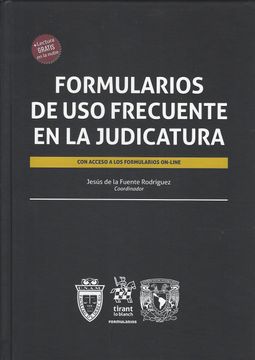 portada Formularios de uso Frecuente en la Judicatura / pd.
