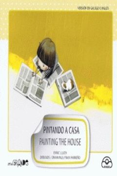 portada Pintando a casa / painting the house (in Galician)