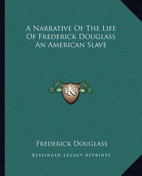 portada a narrative of the life of frederick douglass an american slave (en Inglés)