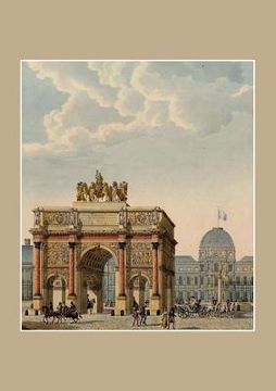 portada Carnet Blanc, Paris ARC de Triomphe Du Carrousel (en Francés)
