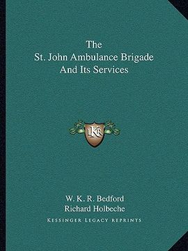 portada the st. john ambulance brigade and its services (in English)
