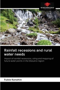 portada Rainfall recessions and rural water needs (en Inglés)