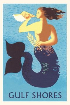 portada Vintage Journal Gulf Shores, Mermaid (en Inglés)