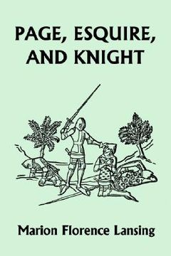 portada page, esquire, and knight (en Inglés)