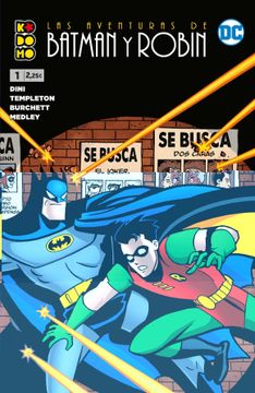 portada Las Aventuras de Batman y Robin Núm. 01