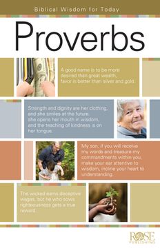 portada Proverbs: Biblical Wisdom for Today (in English)