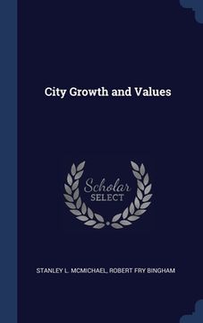 portada City Growth and Values (en Inglés)