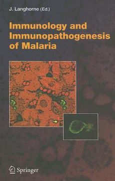 portada immunology and immunopathogenesis of malaria (en Inglés)
