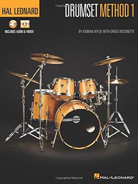 portada Hal Leonard Drumset Method - Book 1 Book/Online Media (en Inglés)