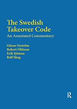 portada The Swedish Takeover Code: An Annotated Commentary 