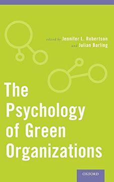 portada The Psychology of Green Organizations (in English)