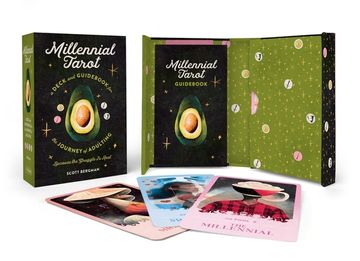 portada Millennial Tarot: A Deck and Guidebook for the Journey of Adulting (Because the Struggle is Real) (en Inglés)