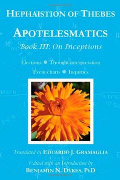 portada Apotelesmatics Book III: On Inceptions