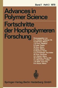 portada advances in polymer science 7/3 (en Inglés)