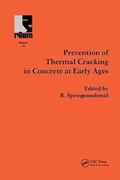 portada Prevention of Thermal Cracking in Concrete at Early Ages (Rilem Report) (in English)