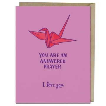 portada 6 Pack em & Friends Answered Prayer Love Card