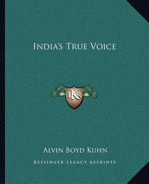 portada india's true voice (en Inglés)