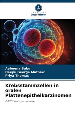 portada Krebsstammzellen in oralen Plattenepithelkarzinomen (en Alemán)