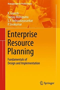 portada Enterprise Resource Planning: Fundamentals of Design and Implementation (Management for Professionals) (en Inglés)