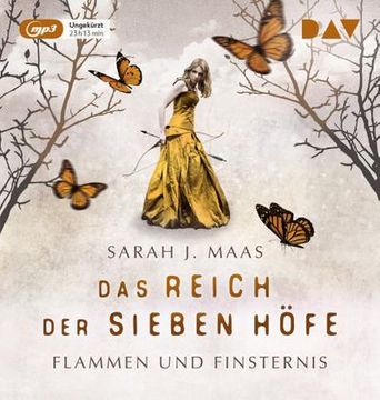 portada Das Reich der Sieben Höfe Teil 2: Flammen und Finsternis: Ungekürzte Lesung mit ann Vielhaben und Simon Jäger (2 Mp3-Cds) (en Alemán)