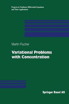 portada Variational Problems with Concentration (en Inglés)