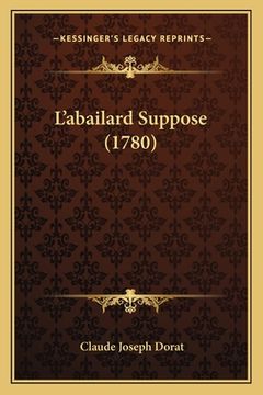 portada L'abailard Suppose (1780) (en Francés)