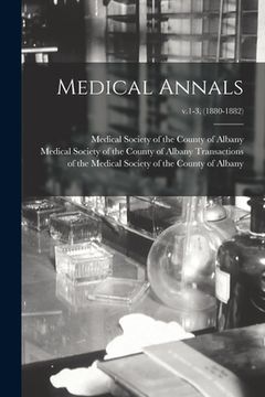 portada Medical Annals; v.1-3, (1880-1882) (en Inglés)