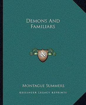 portada demons and familiars (en Inglés)
