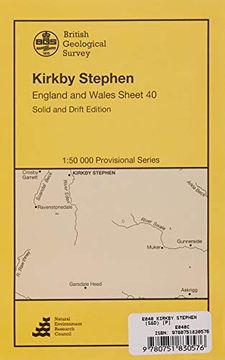portada Kirkby Stephen (1: 50 000 Series Geological Maps (England & Wales)) (en Inglés)