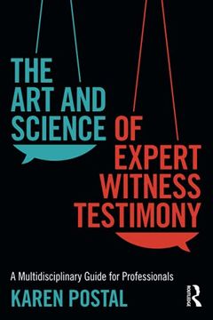 portada The art and Science of Expert Witness Testimony: A Multidisciplinary Guide for Professionals (in English)