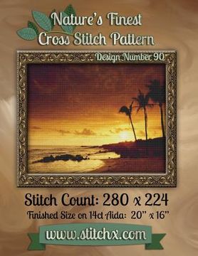 portada Nature's Finest Cross Stitch Pattern: Design Number 90 (en Inglés)
