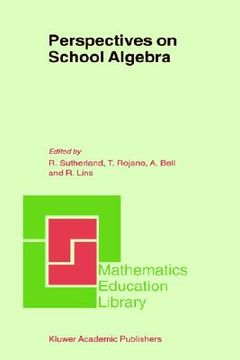 portada perspectives on school algebra (in English)