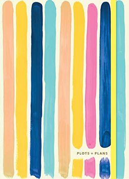 portada Plots & Plans: Bright Stripes: (Organizational Planner and Not, Weekly Productivity Journal)