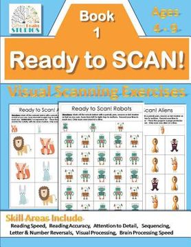 portada Ready to Scan! Beginners: Visual Scanning Exercises for Young Students (en Inglés)