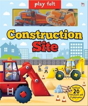 portada Play Felt Construction Site (Soft Felt Play Books)