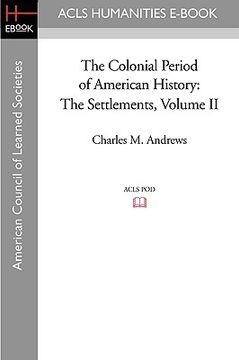 portada the colonial period of american history: the settlements volume ii