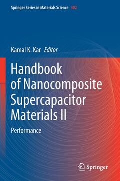 portada Handbook of Nanocomposite Supercapacitor Materials II: Performance (en Inglés)