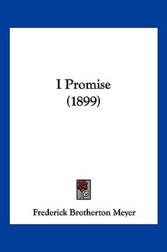 portada i promise (1899) (en Inglés)